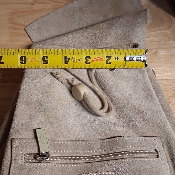 Ugg Mini Suede Leather Backpack Beige  RARE